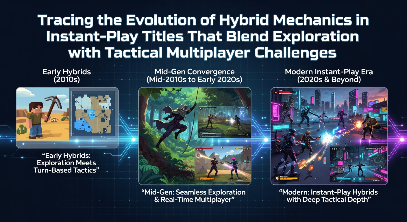 Evolution of browser game mechanics showing exploration maps merging with tactical interfaces